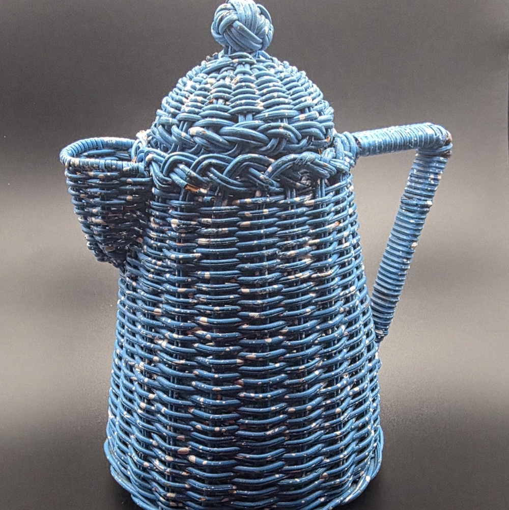 VTG Mini Wicker Pitcher